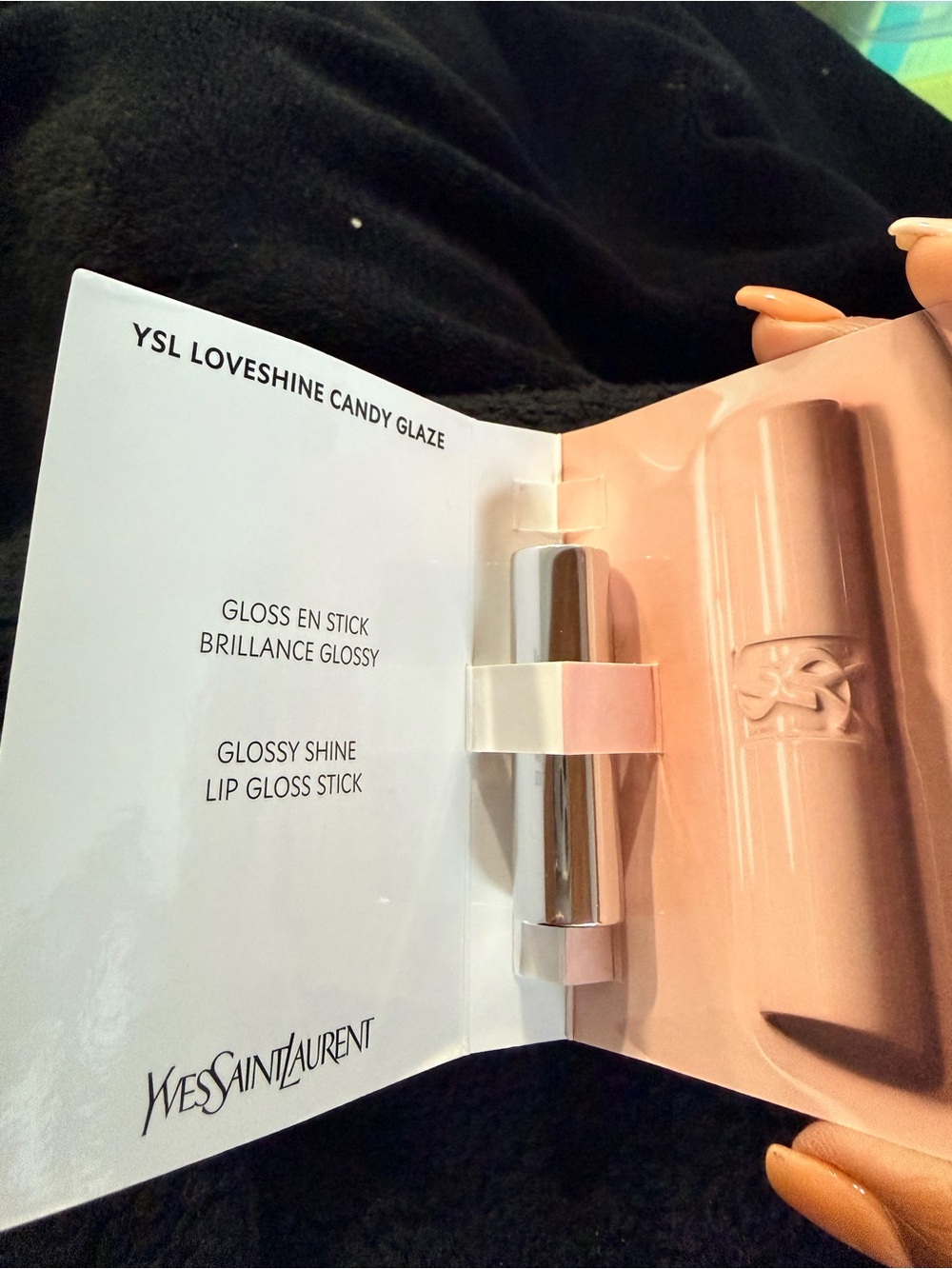 YSL LoveShine Candy Glaze Lip Gloss in shade Healthy Glow Plumper New trial size - Picture 4 of 4
